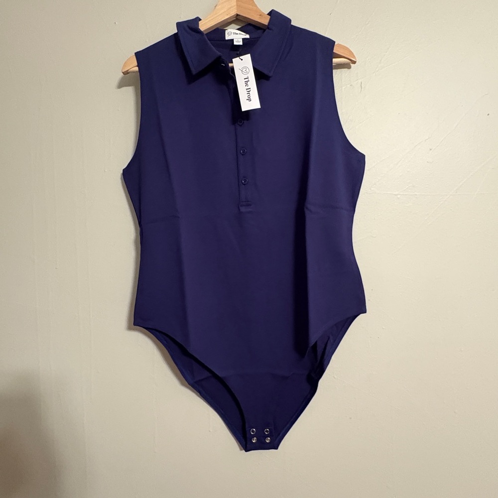 Navy Blue Bodysuit